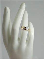 14K Gold & Diamond His & Her Wedding Set .8CTW SZS 6.5, 5.5 (ARL-Randi)